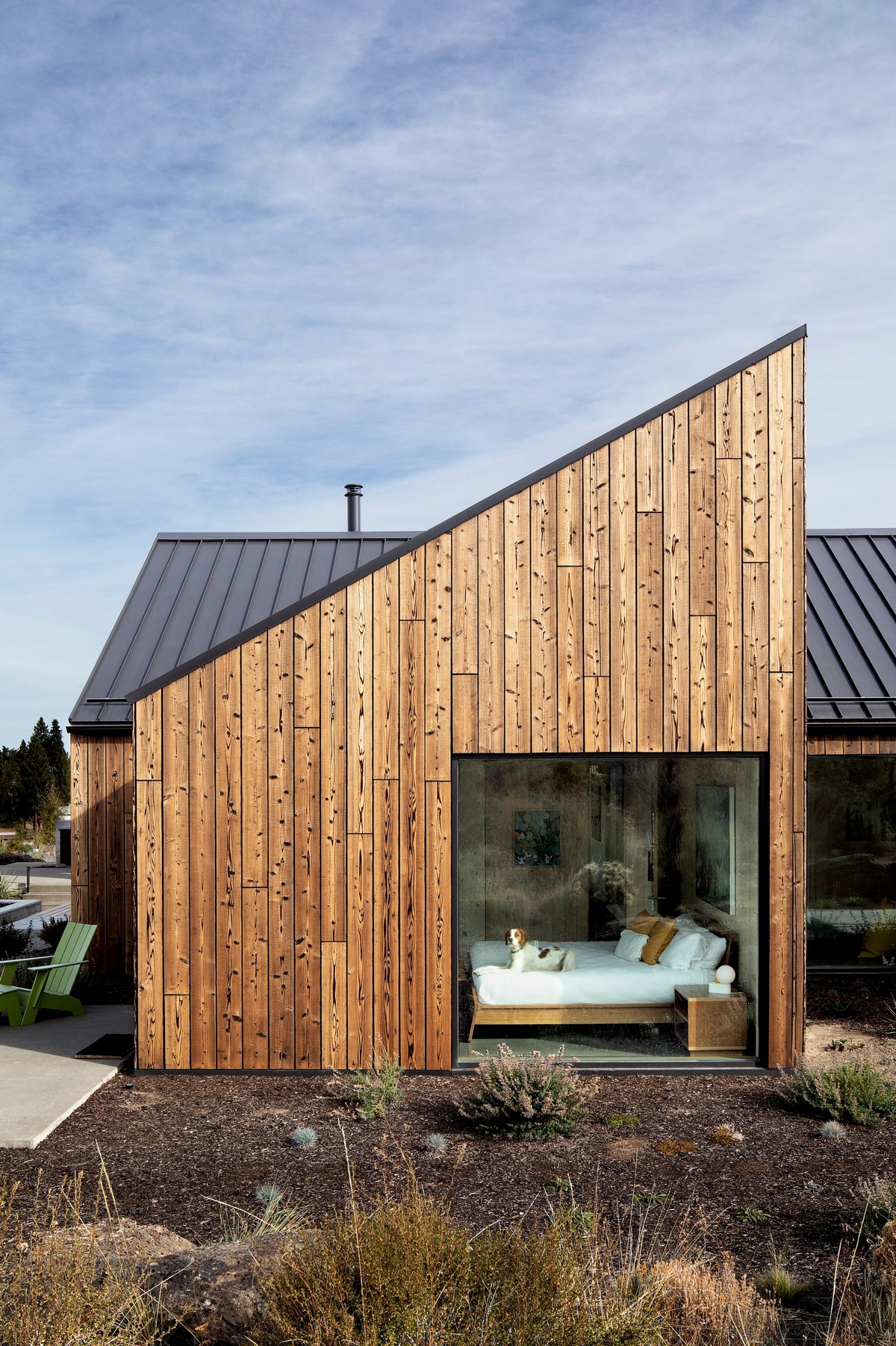 Экологичный одноэтажный дом в штате Орегон