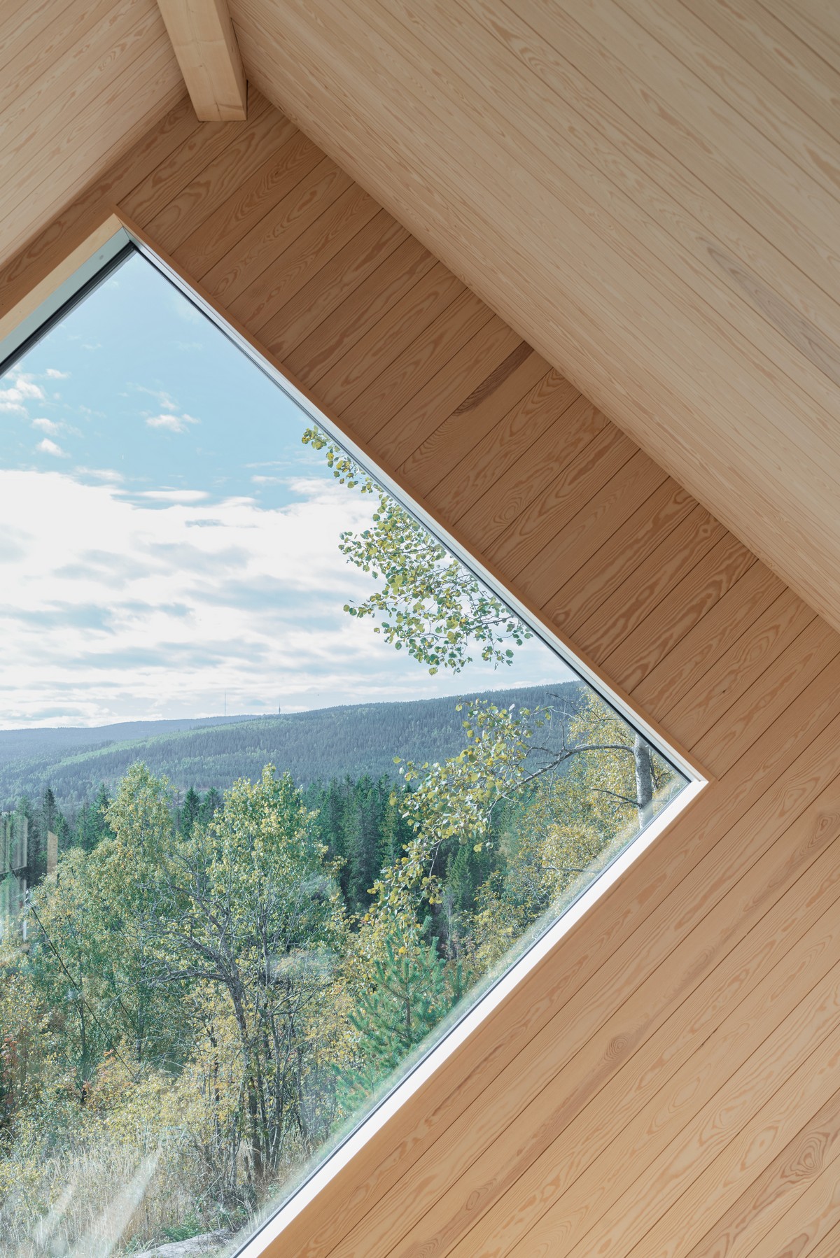 Небольшой домик для отдыха на природе в Норвегии