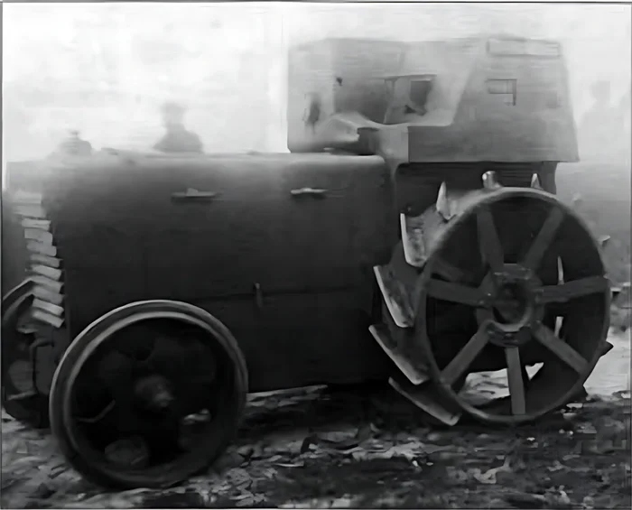 Про первый советский колёсный бронетрактор для Красной армии