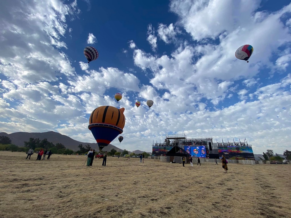 Международный фестиваль воздушных шаров 2024 в Чили