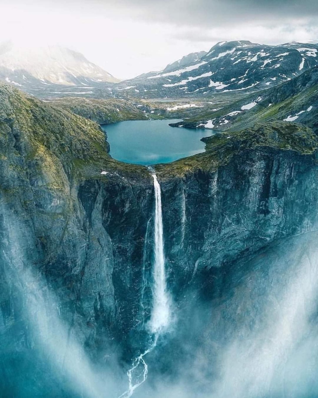 Разные красивые снимки и интересные факты о Норвегии