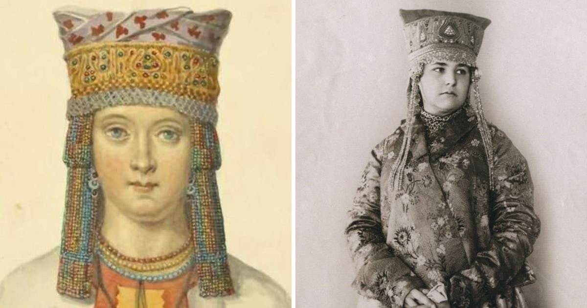 Удивительные традиционные головные уборы, которые носили на Руси