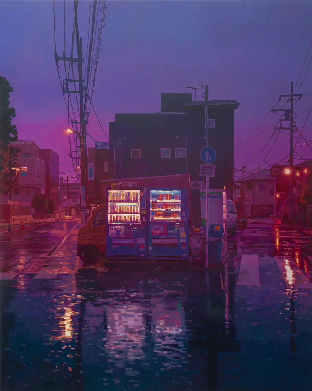 Атмосферные токийские картины от Кейты Моримото