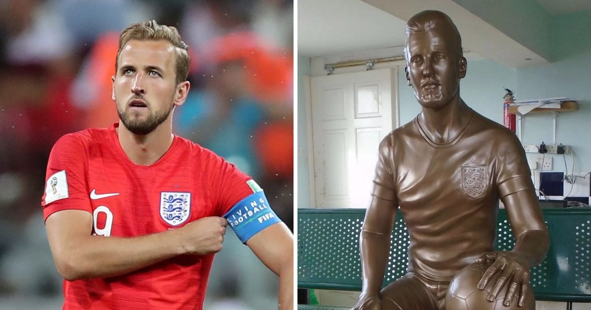 Необычные и забавные статуи известных футболистов