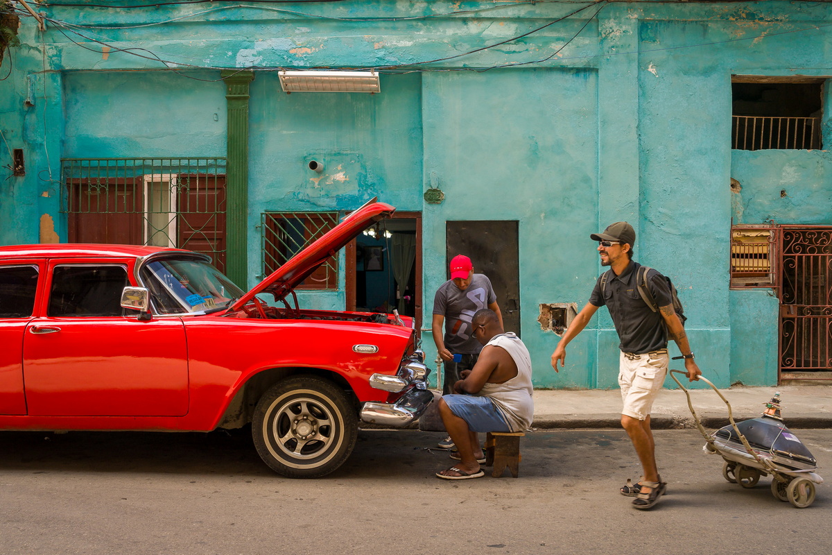 Куба на снимках Барри Кроствейта