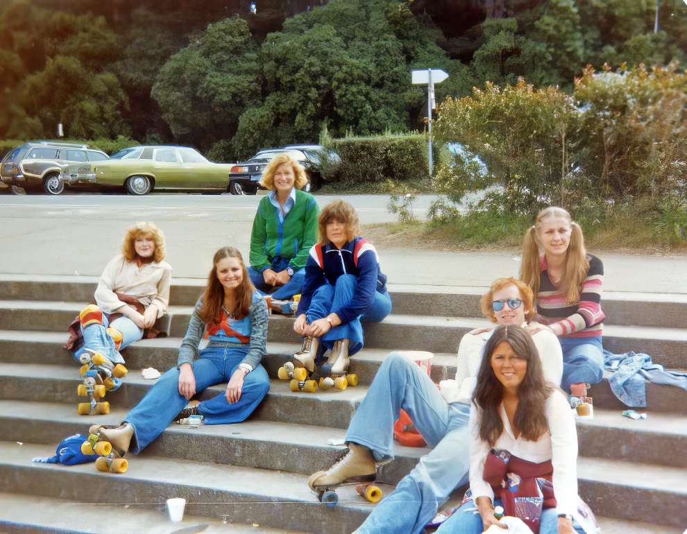 Образ жизни американской молодежи в 1970-е на снимках