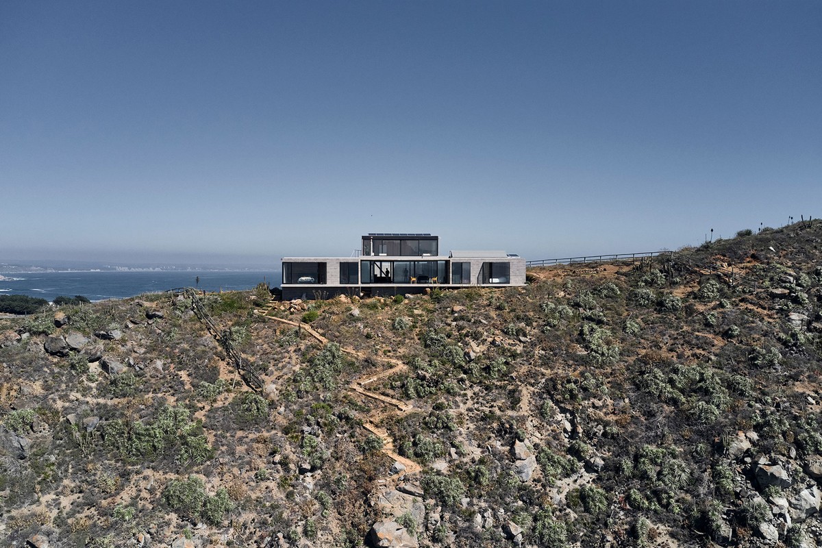 Дом на побережье Тихого океана в Чили