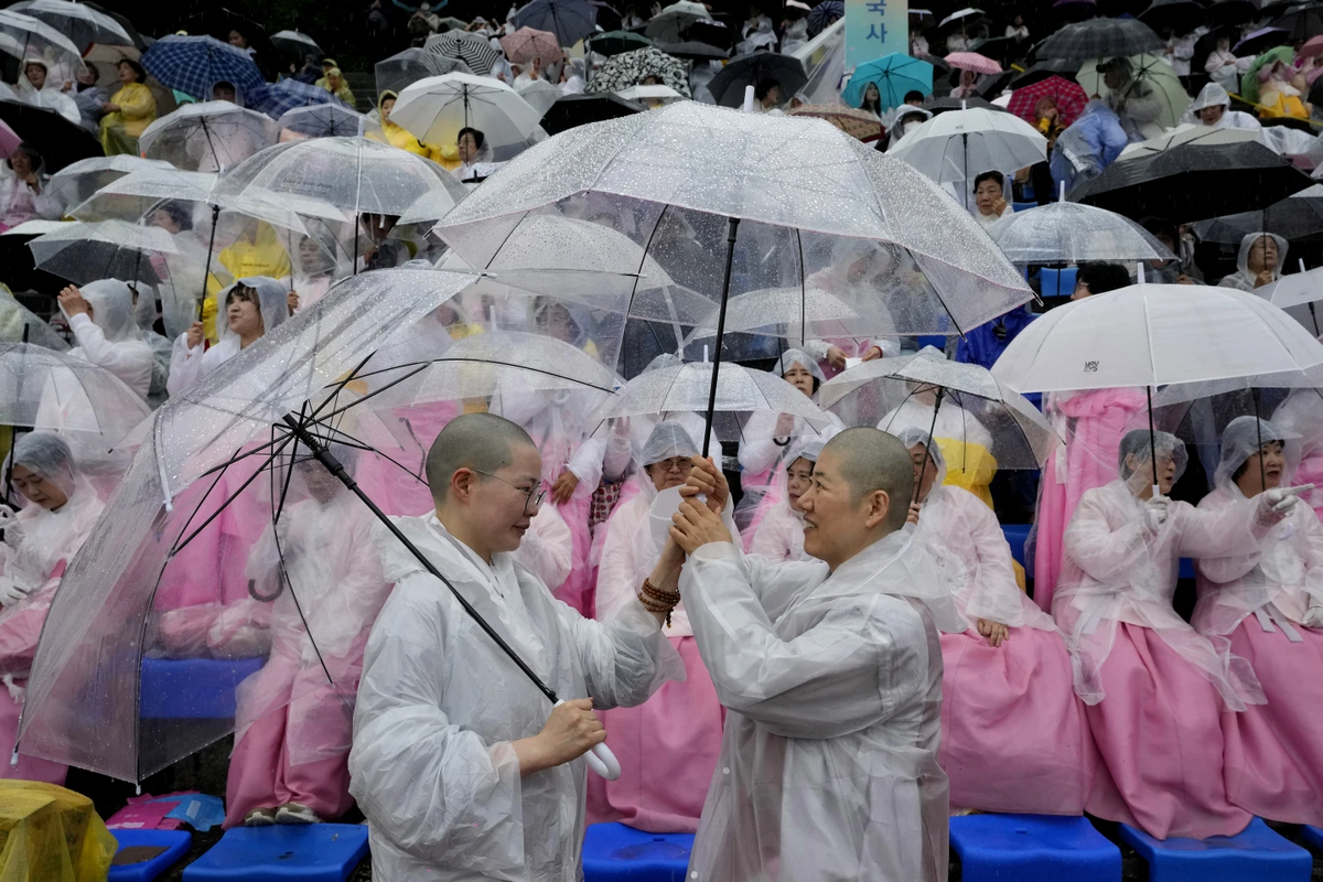 Lotus Lantern Festival собрал тысячи людей в Сеуле