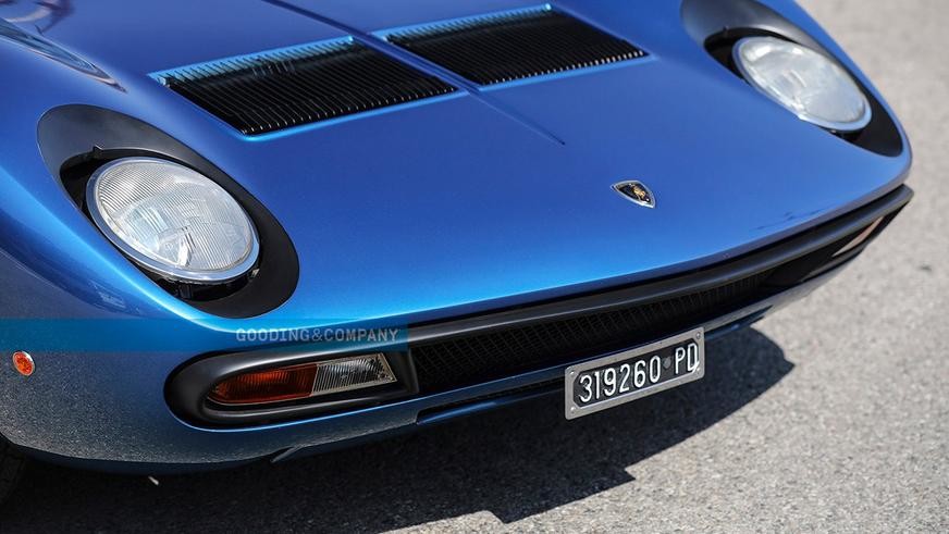 Lamborghini Miura P400 SV 1972 года в отличном состоянии