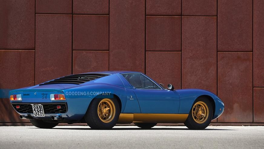 Lamborghini Miura P400 SV 1972 года в отличном состоянии