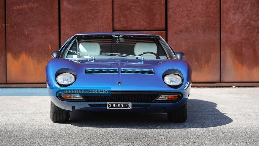 Lamborghini Miura P400 SV 1972 года в отличном состоянии