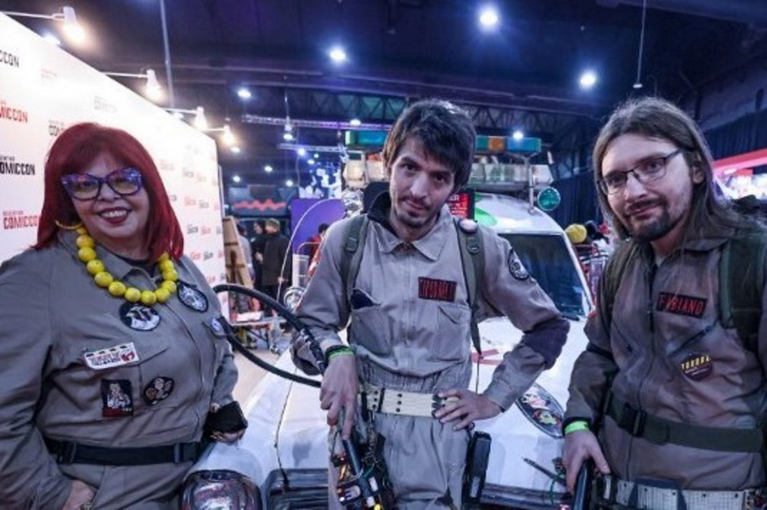 Креативные посетители на Argentina Comic Con 2024