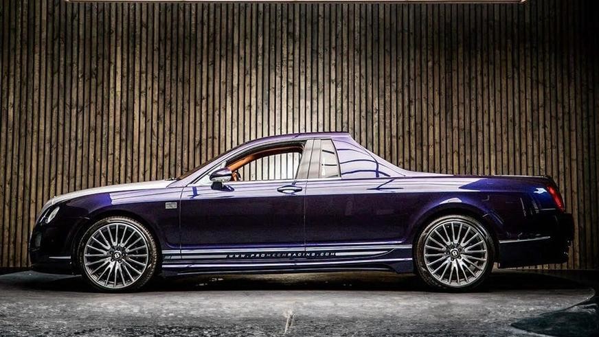 Единственный пикап Bentley Continental выставили на торги