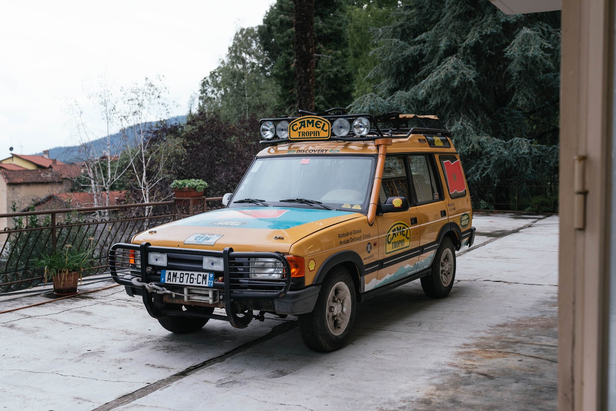 Land Rover Discovery участвовавший в Camel Trophy 1997 года