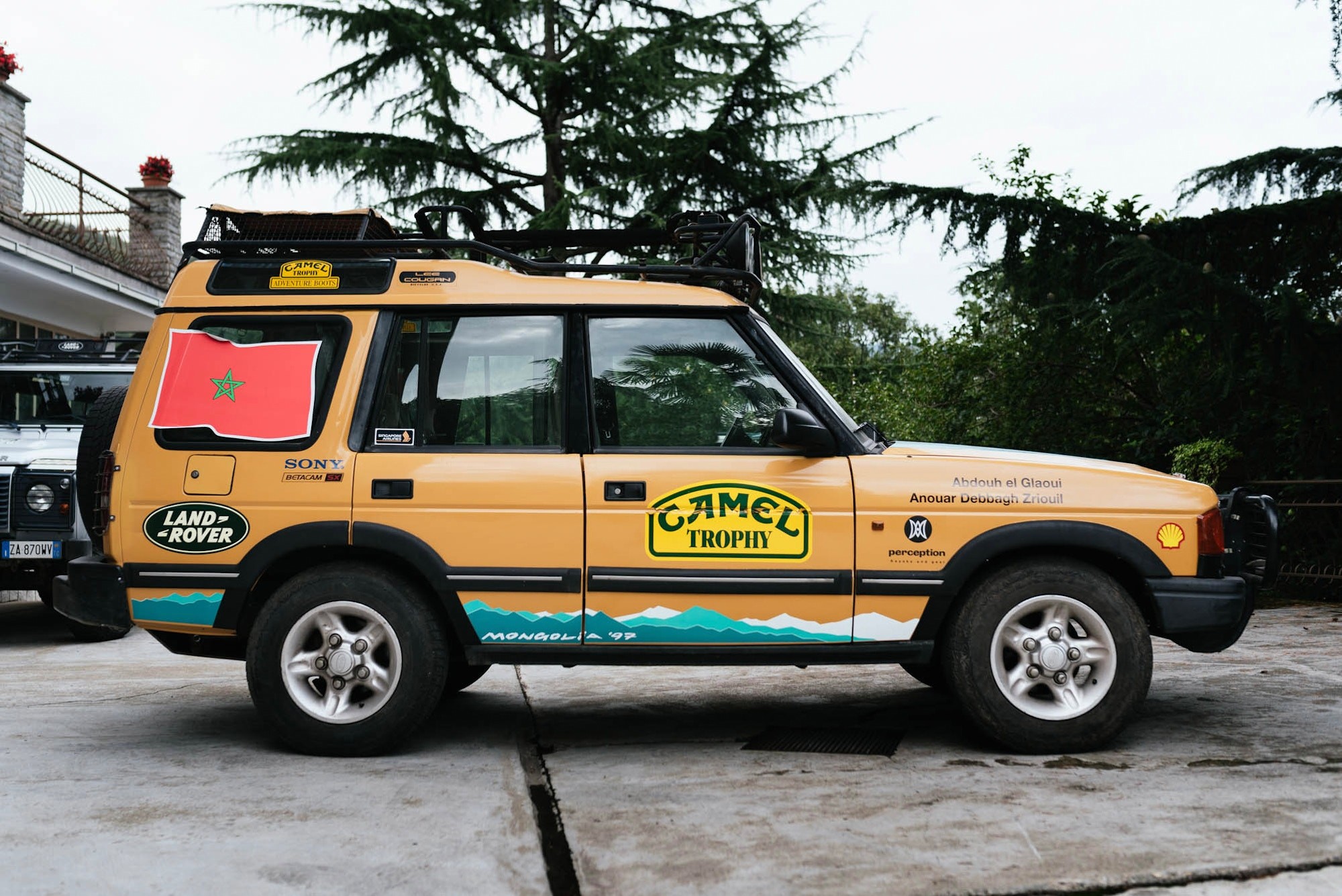 Land Rover Discovery участвовавший в Camel Trophy 1997 года