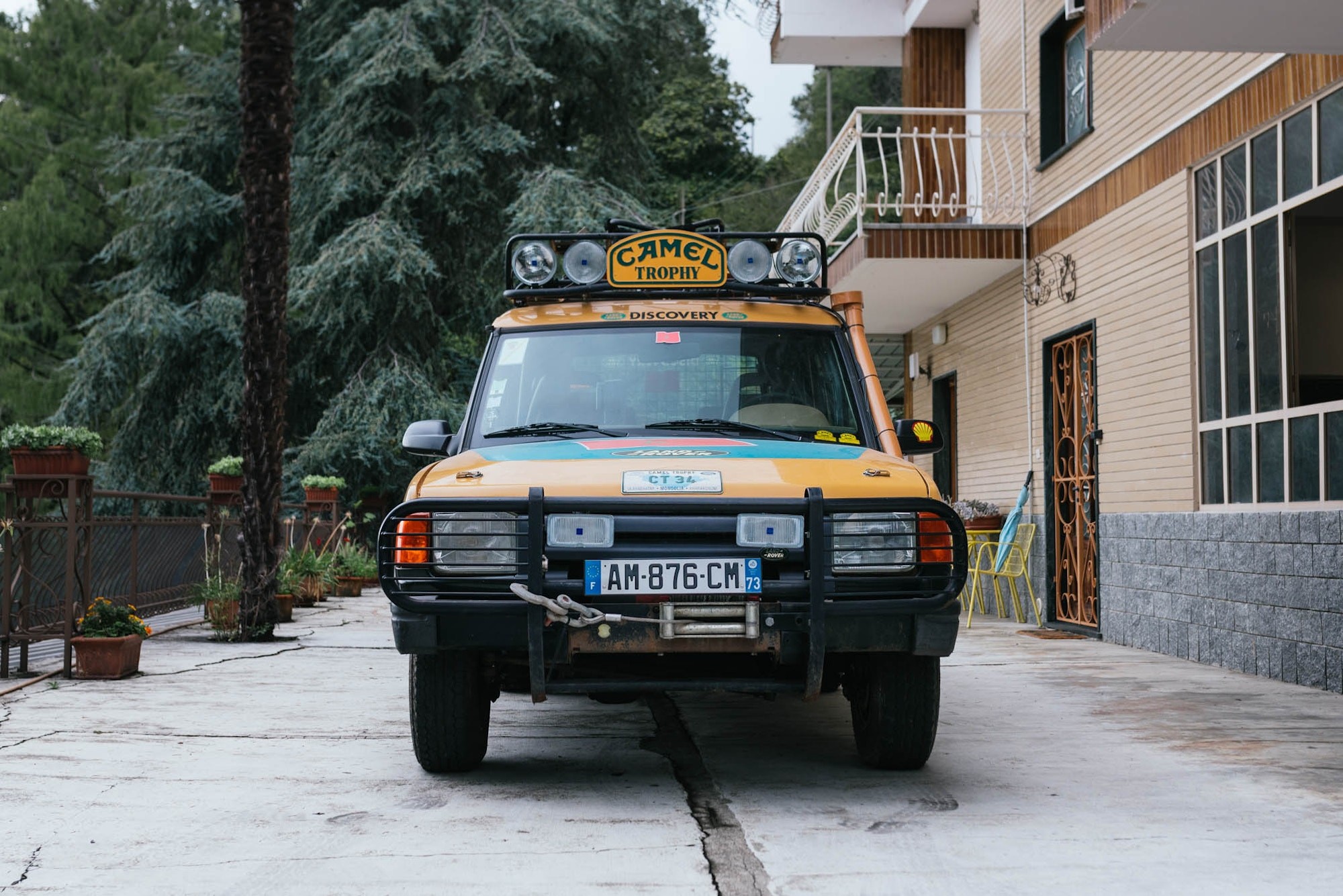 Land Rover Discovery участвовавший в Camel Trophy 1997 года