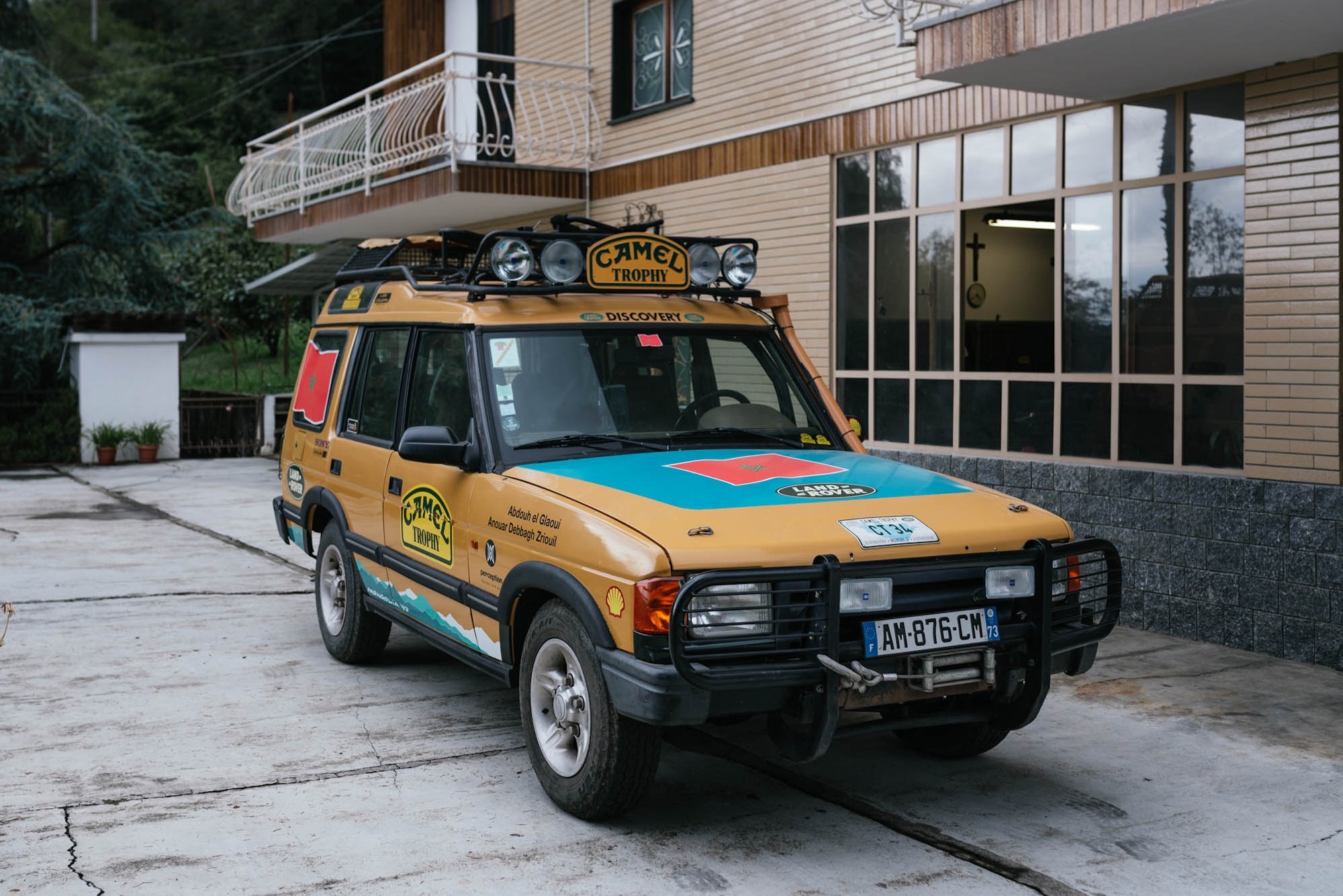 Land Rover Discovery участвовавший в Camel Trophy 1997 года