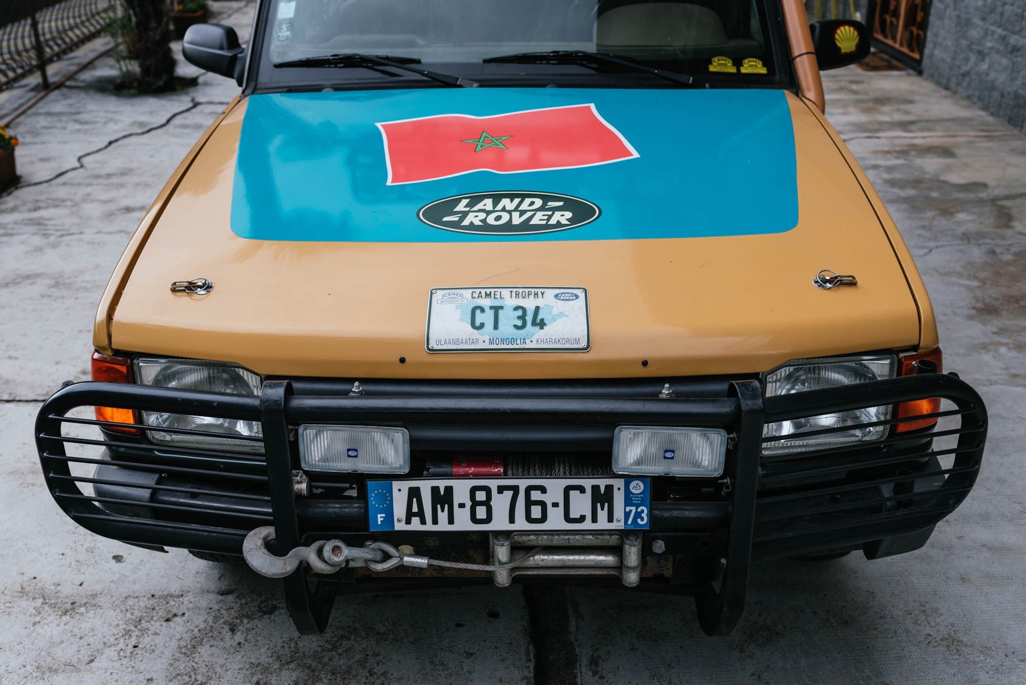 Land Rover Discovery участвовавший в Camel Trophy 1997 года