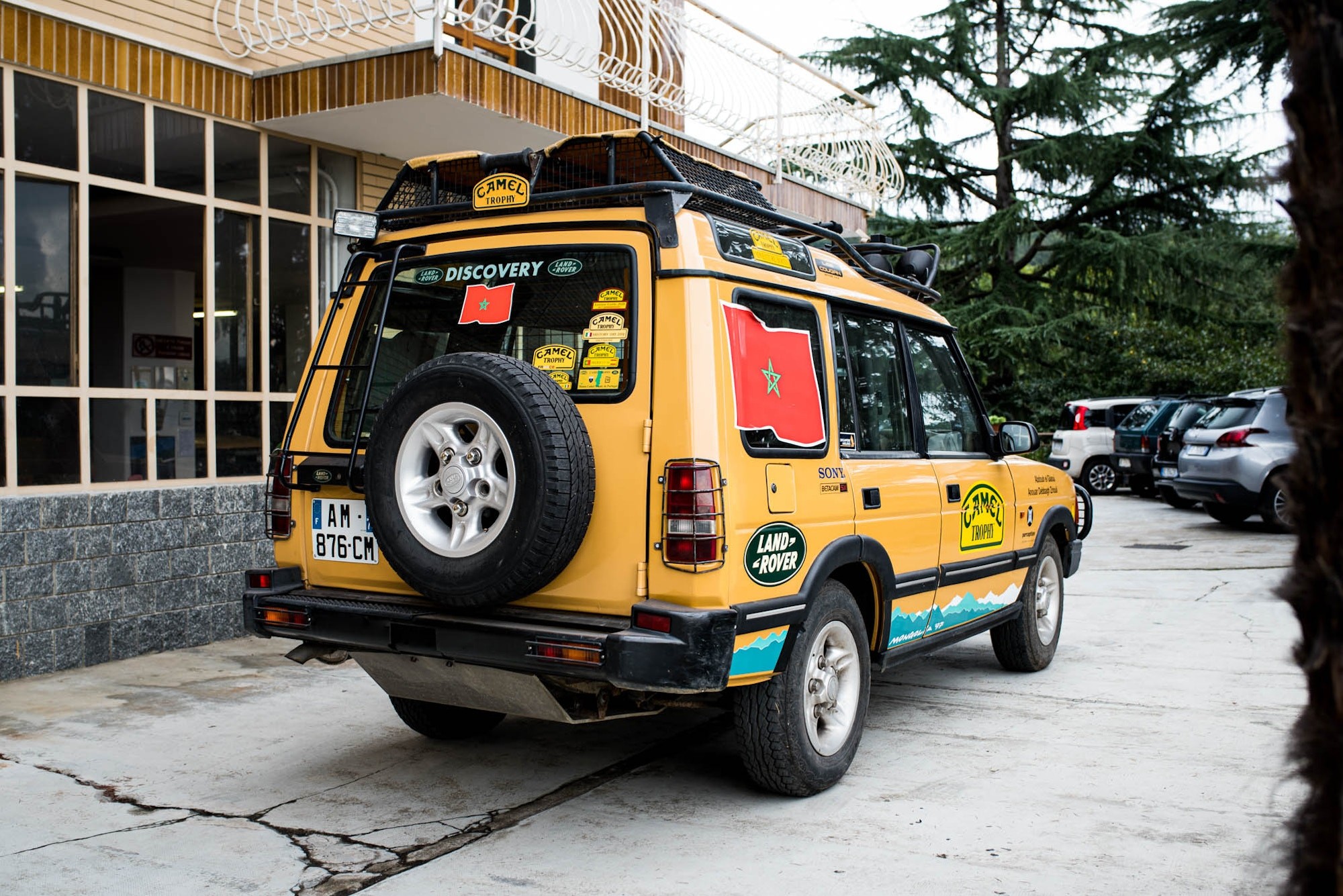 Land Rover Discovery участвовавший в Camel Trophy 1997 года