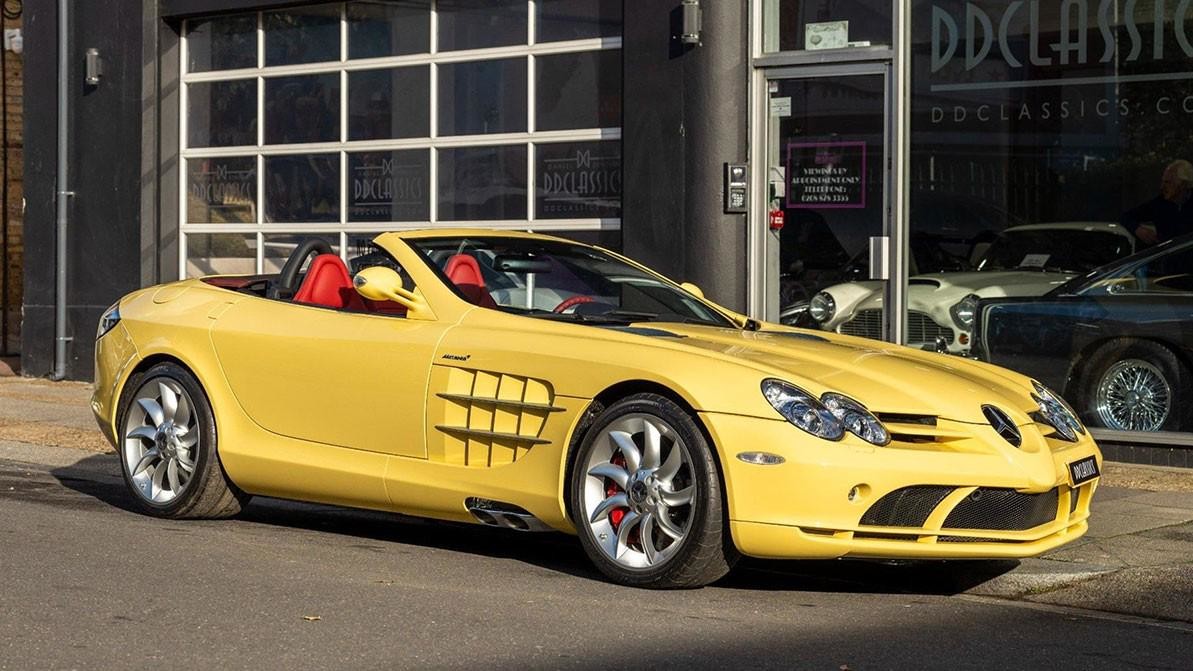 Родстер Mercedes-Benz SLR McLaren 2008 года выпуска без пробега