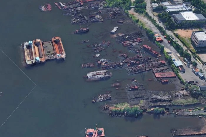 Кораблекрушения, которые можно увидеть на Google Earth