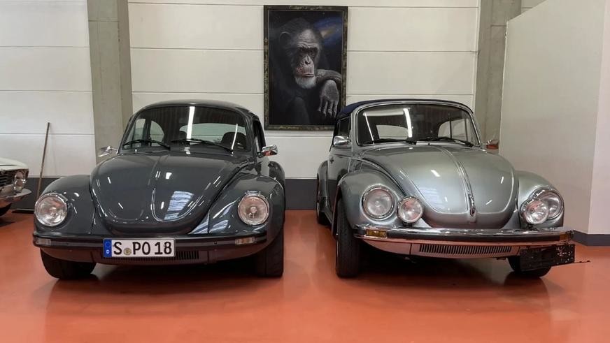 Volkswagen Beetle 1303 скрестили с Porsche Boxster S первого поколения