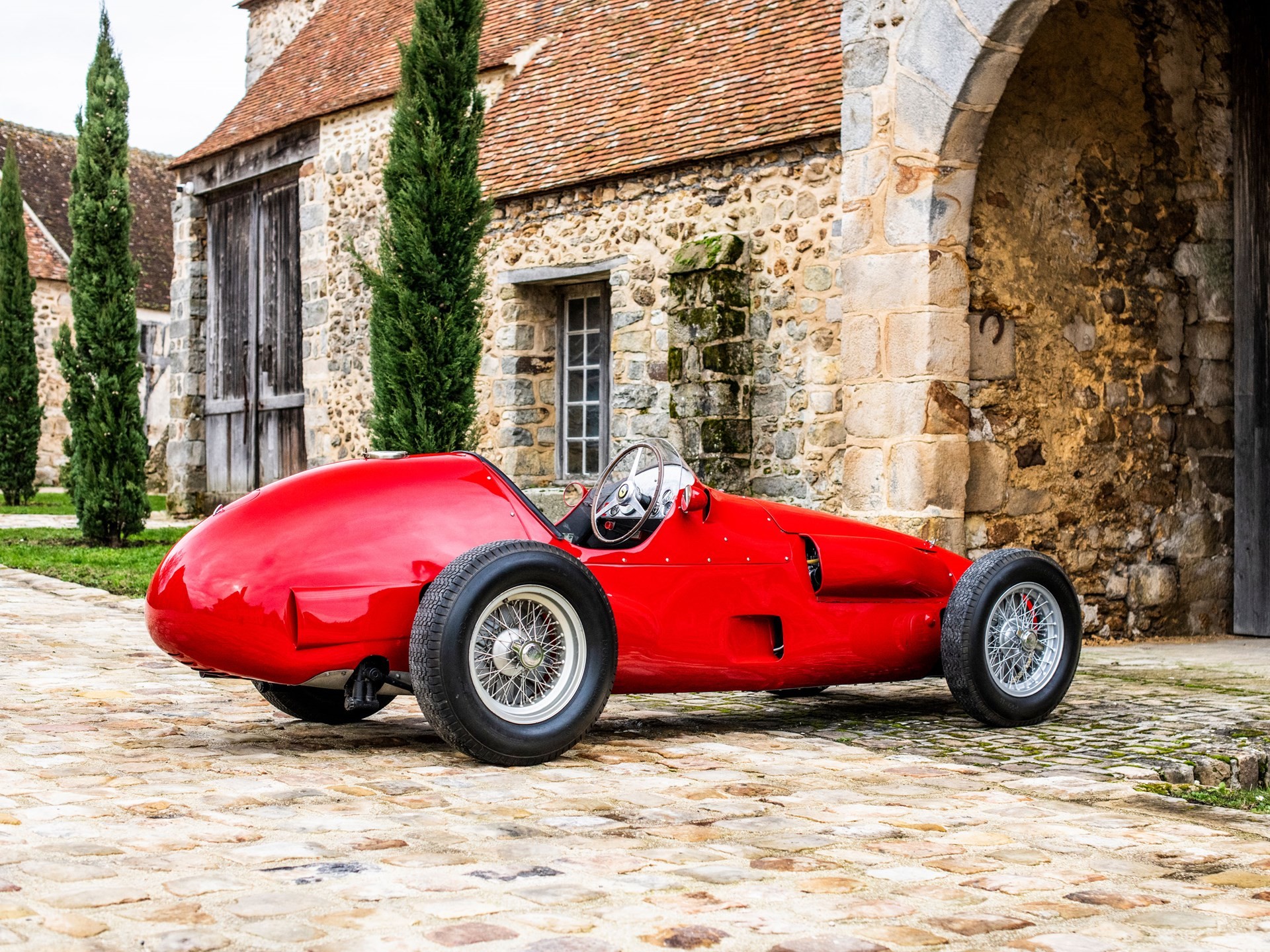 70-летний болид Формулы-1 Ferrari Tipo 625 Monoposto 1954 года