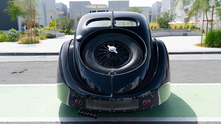 Детальная копия бесследно исчезнувшей модели Bugatti Type 57 SC Atlantic