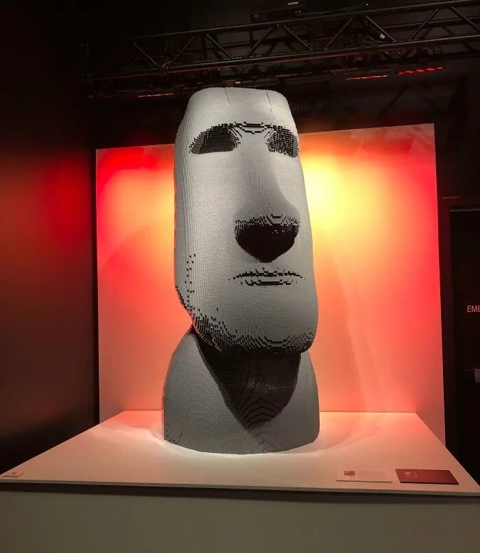 Просто потрясающие постройки и скульптуры из LEGO