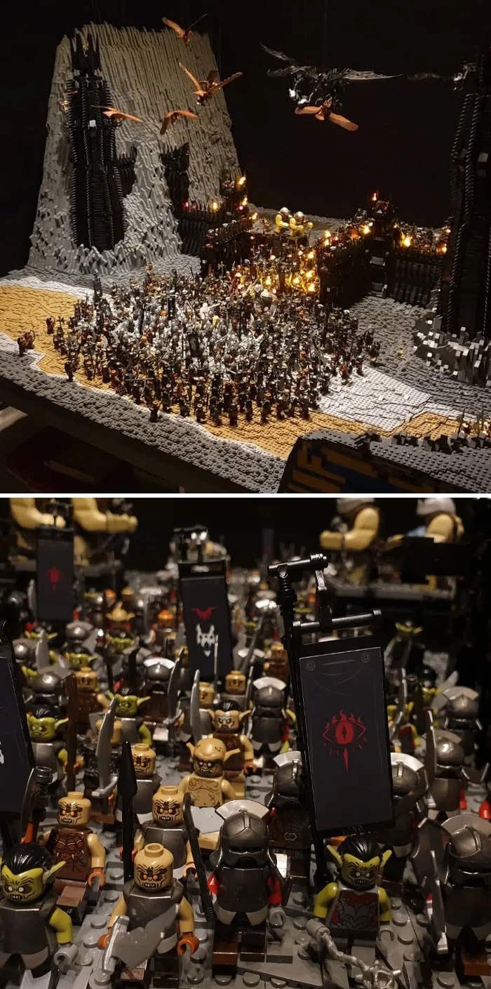 Просто потрясающие постройки и скульптуры из LEGO