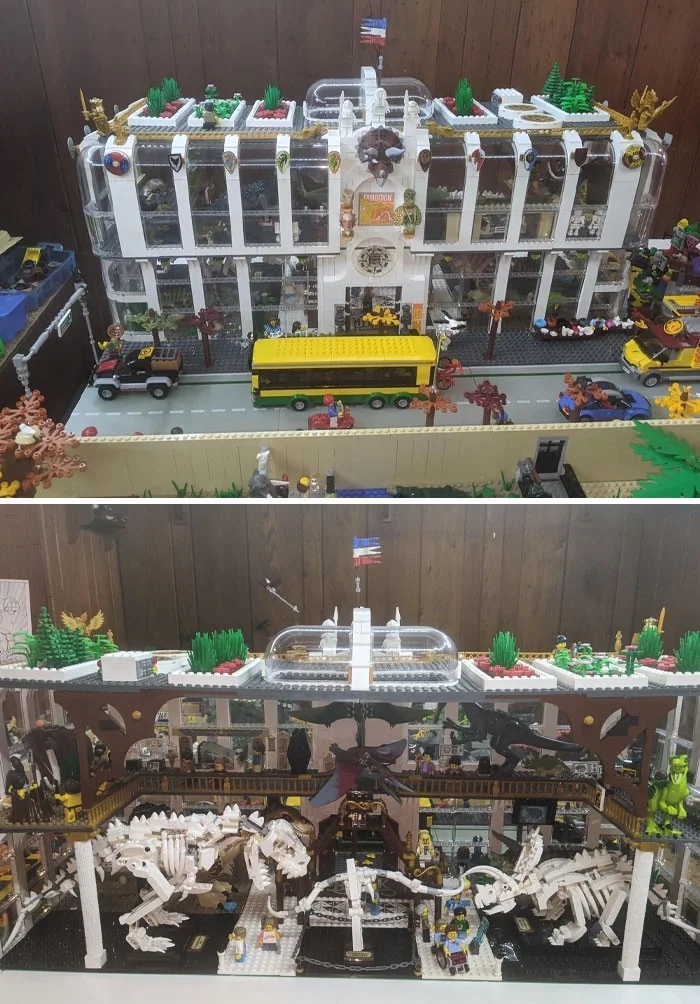 Просто потрясающие постройки и скульптуры из LEGO