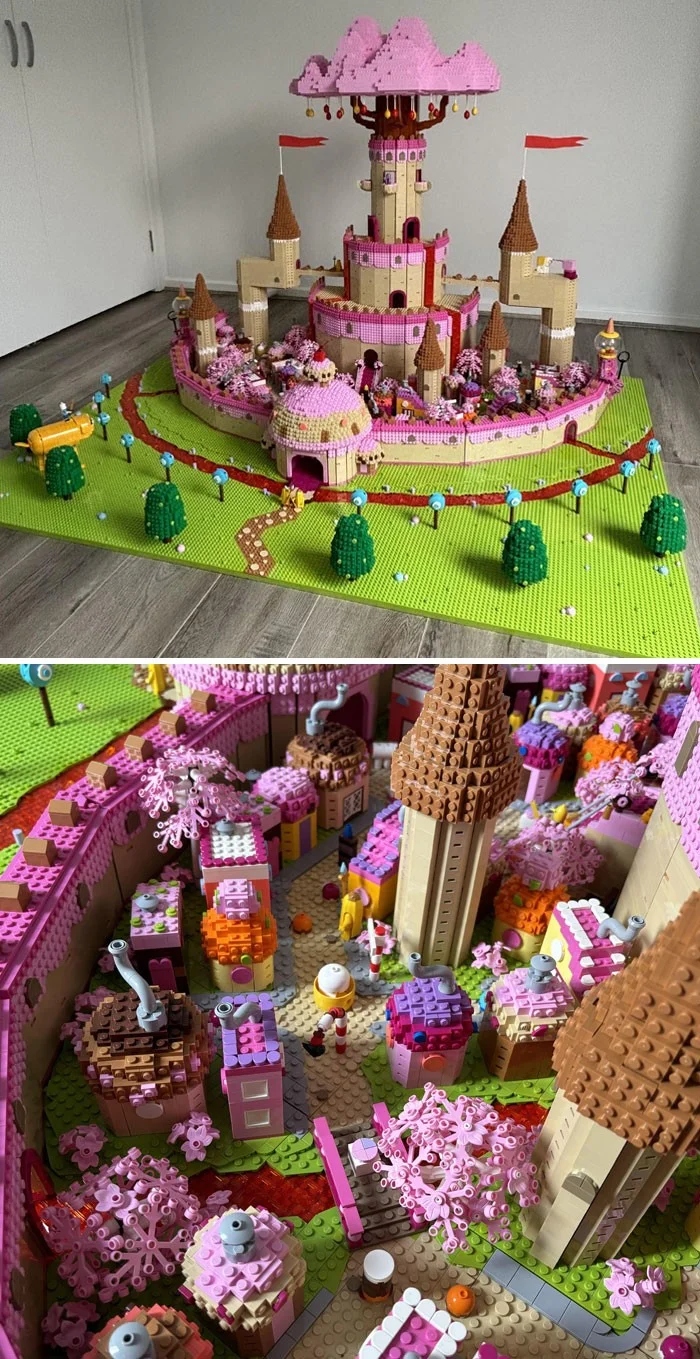 Просто потрясающие постройки и скульптуры из LEGO