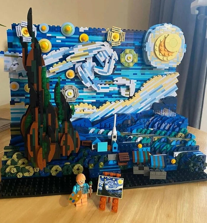 Просто потрясающие постройки и скульптуры из LEGO