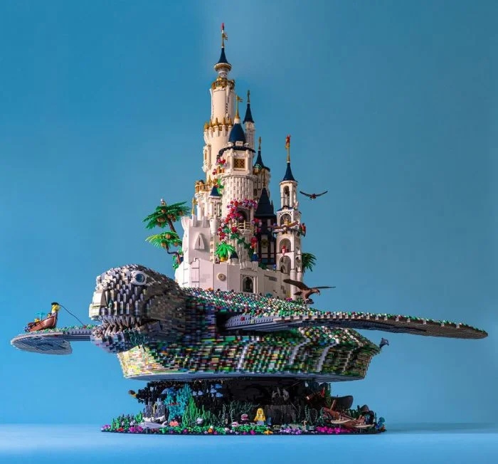Просто потрясающие постройки и скульптуры из LEGO