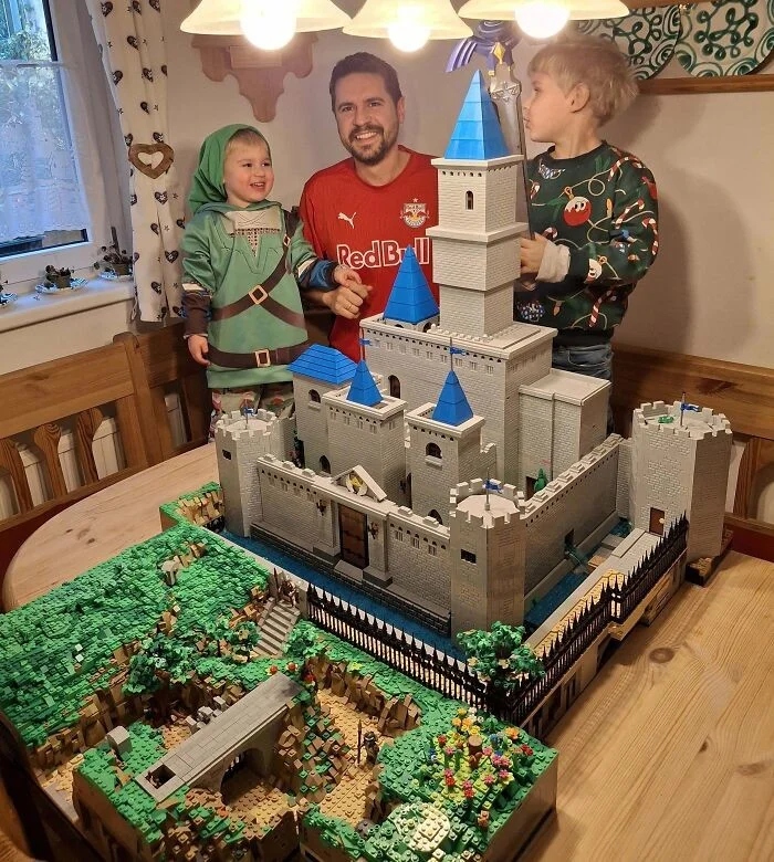 Просто потрясающие постройки и скульптуры из LEGO