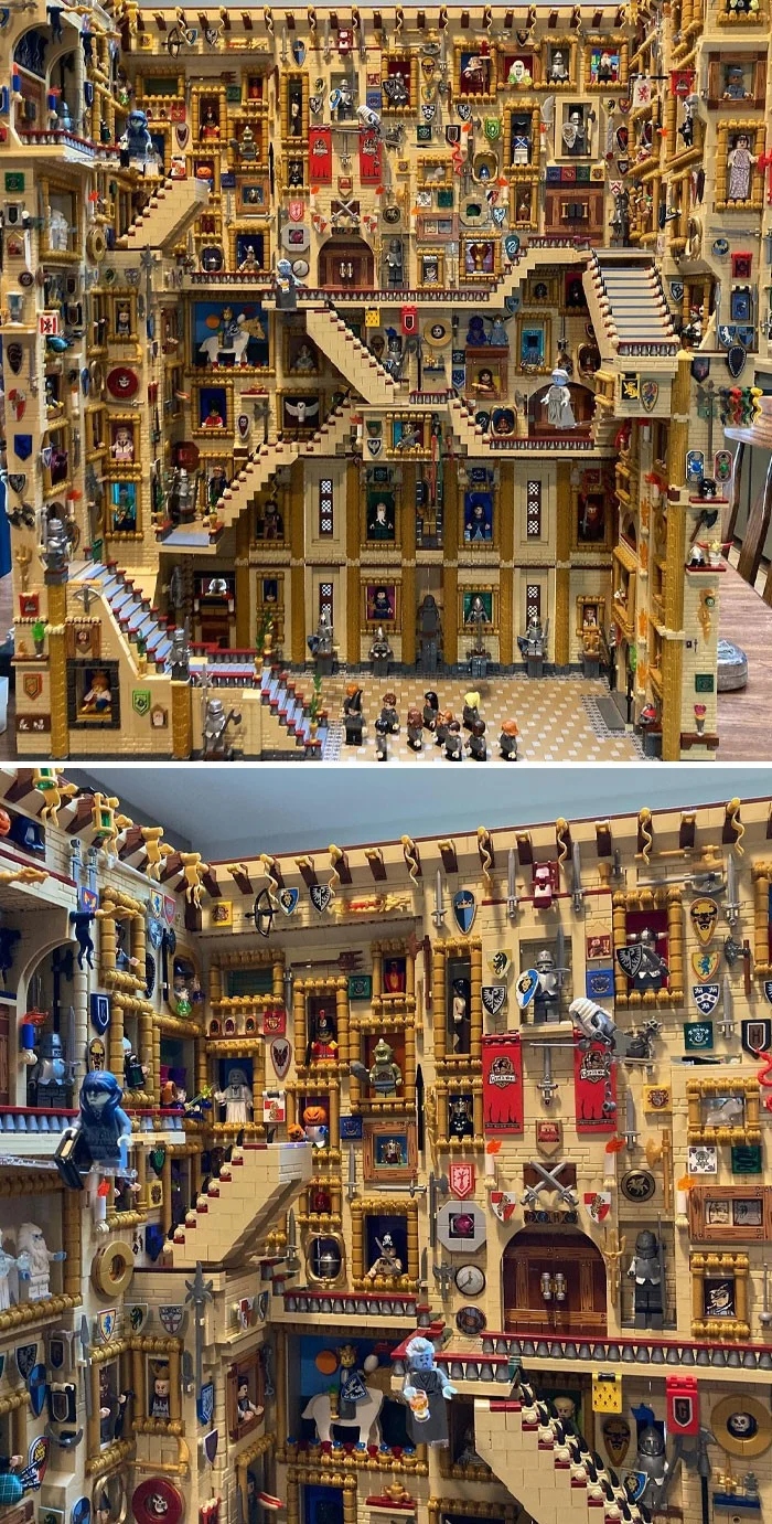 Просто потрясающие постройки и скульптуры из LEGO