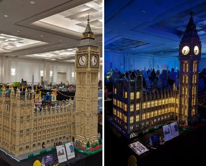 Просто потрясающие постройки и скульптуры из LEGO