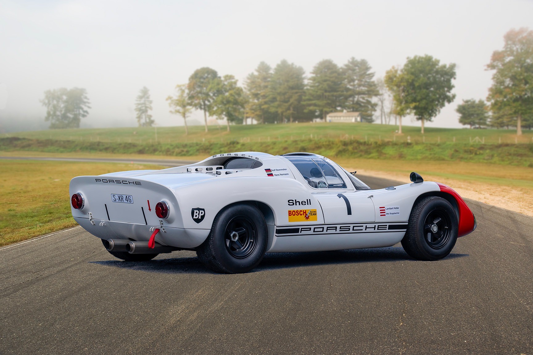 Редчайший прототип Porsche 910 образца 1966 года