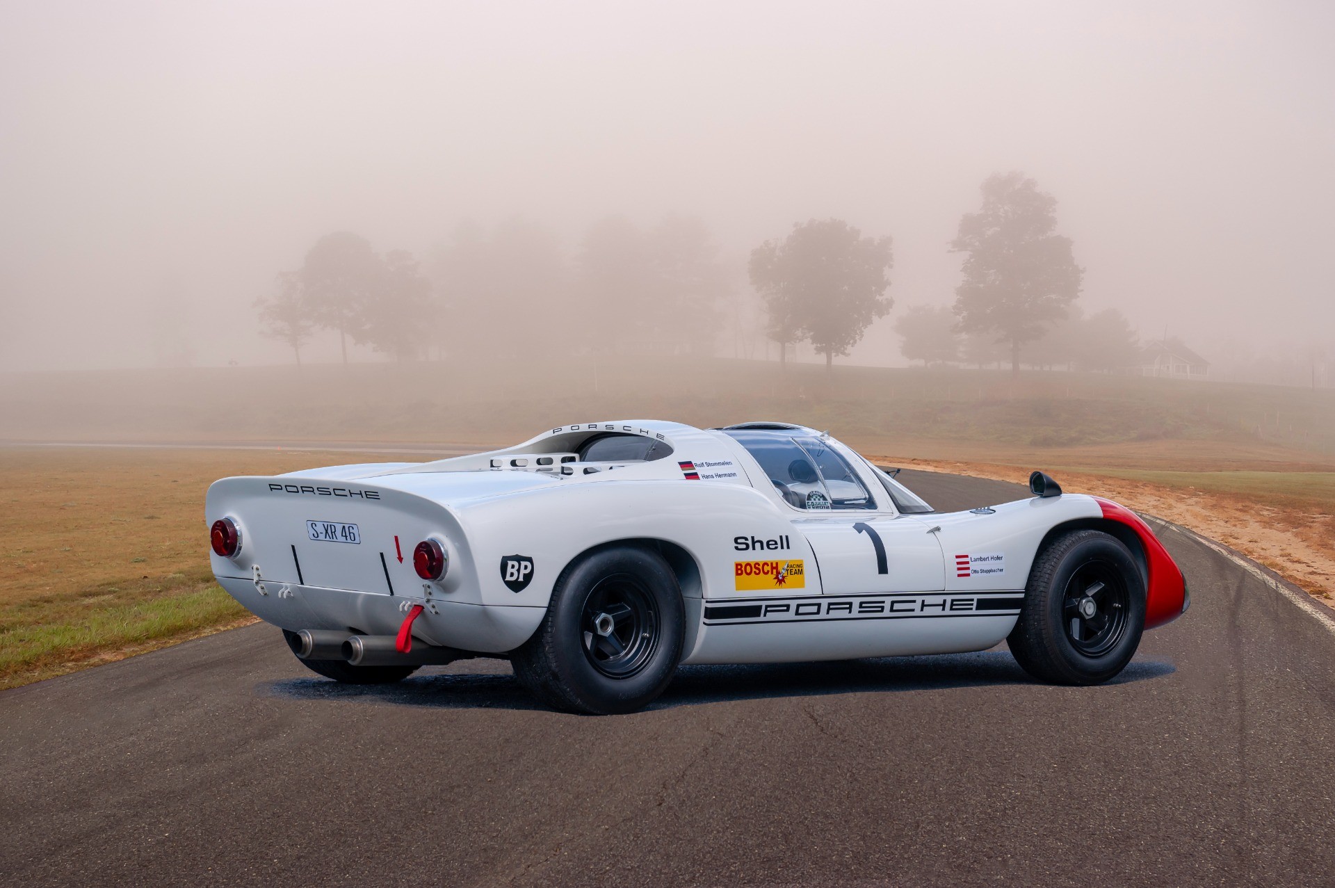 Редчайший прототип Porsche 910 образца 1966 года