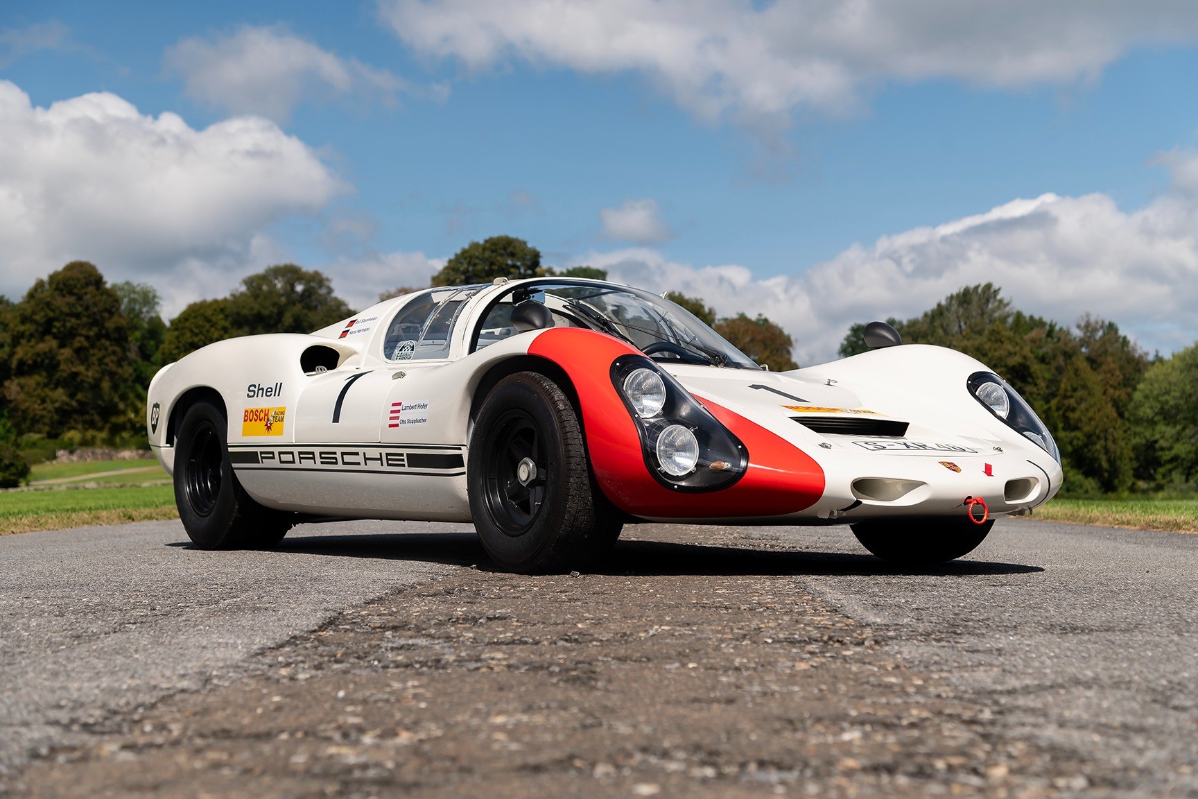 Редчайший прототип Porsche 910 образца 1966 года