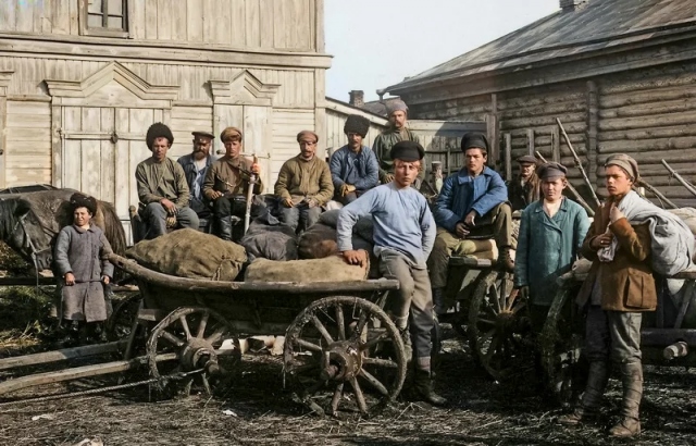 Подборочка исторических снимков времён Революции и Гражданской войны