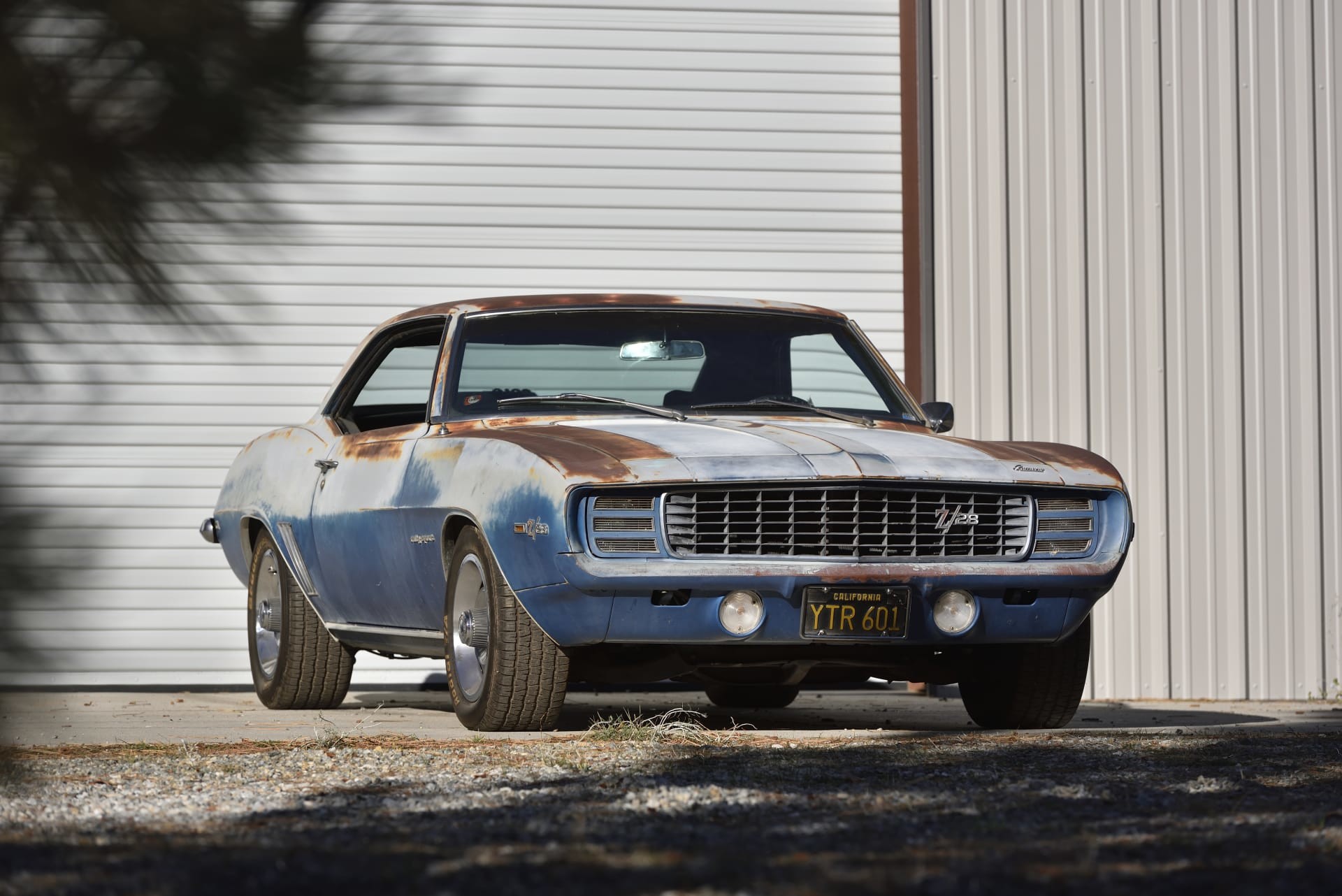Ржавая Chevrolet Camaro 1969 из коллекции Пола Уокера