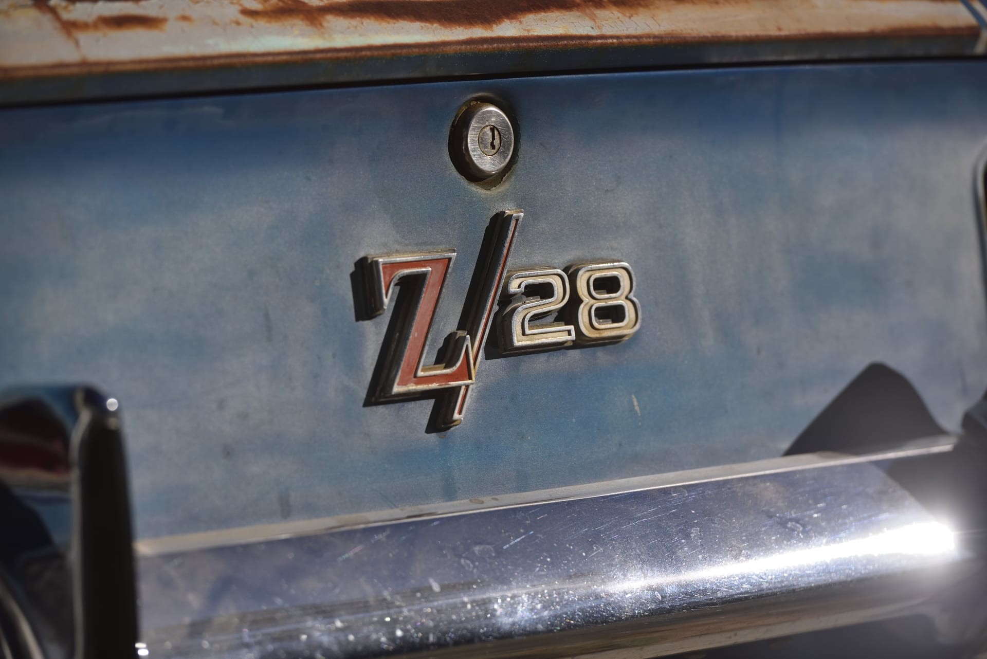 Ржавая Chevrolet Camaro 1969 из коллекции Пола Уокера