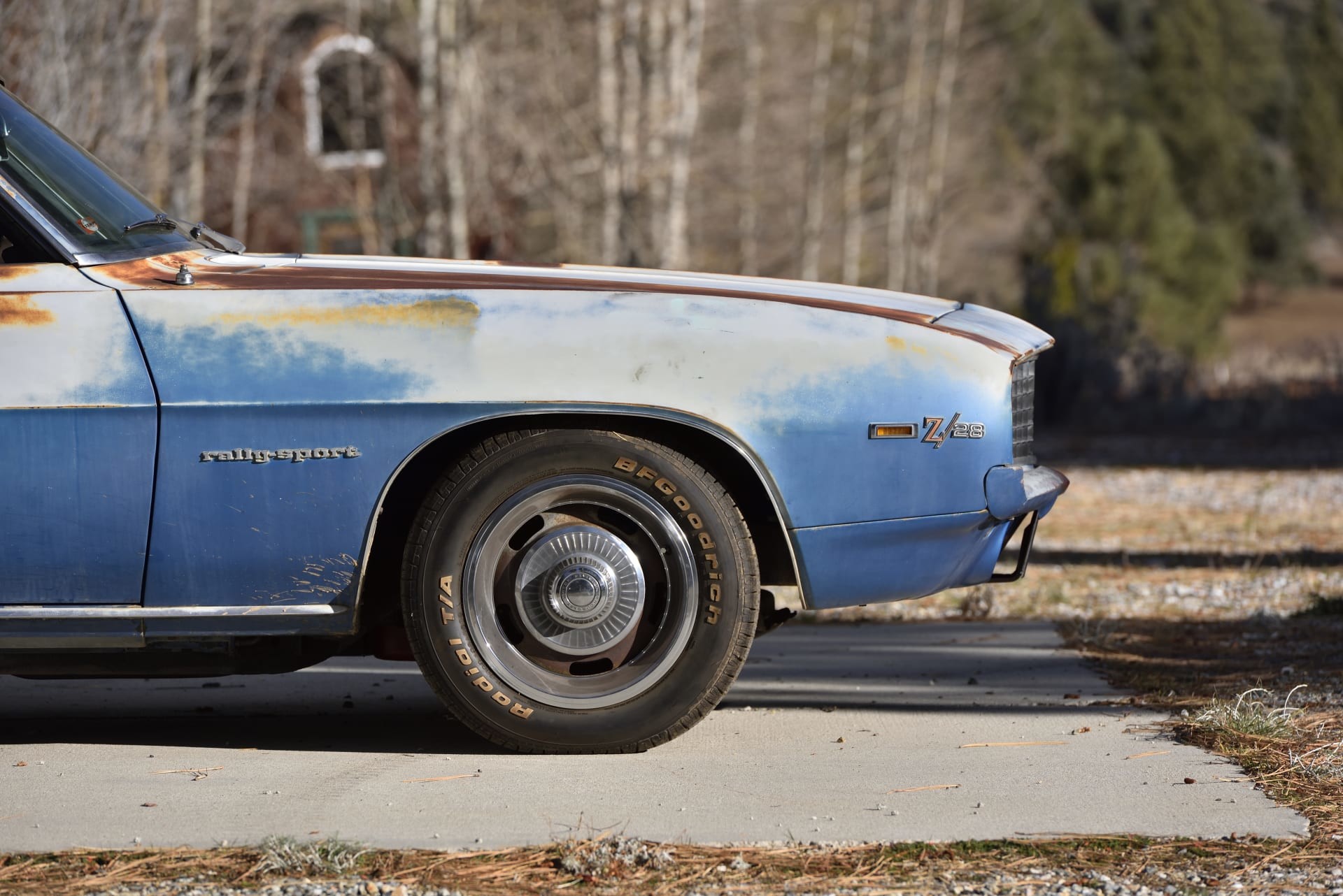 Ржавая Chevrolet Camaro 1969 из коллекции Пола Уокера
