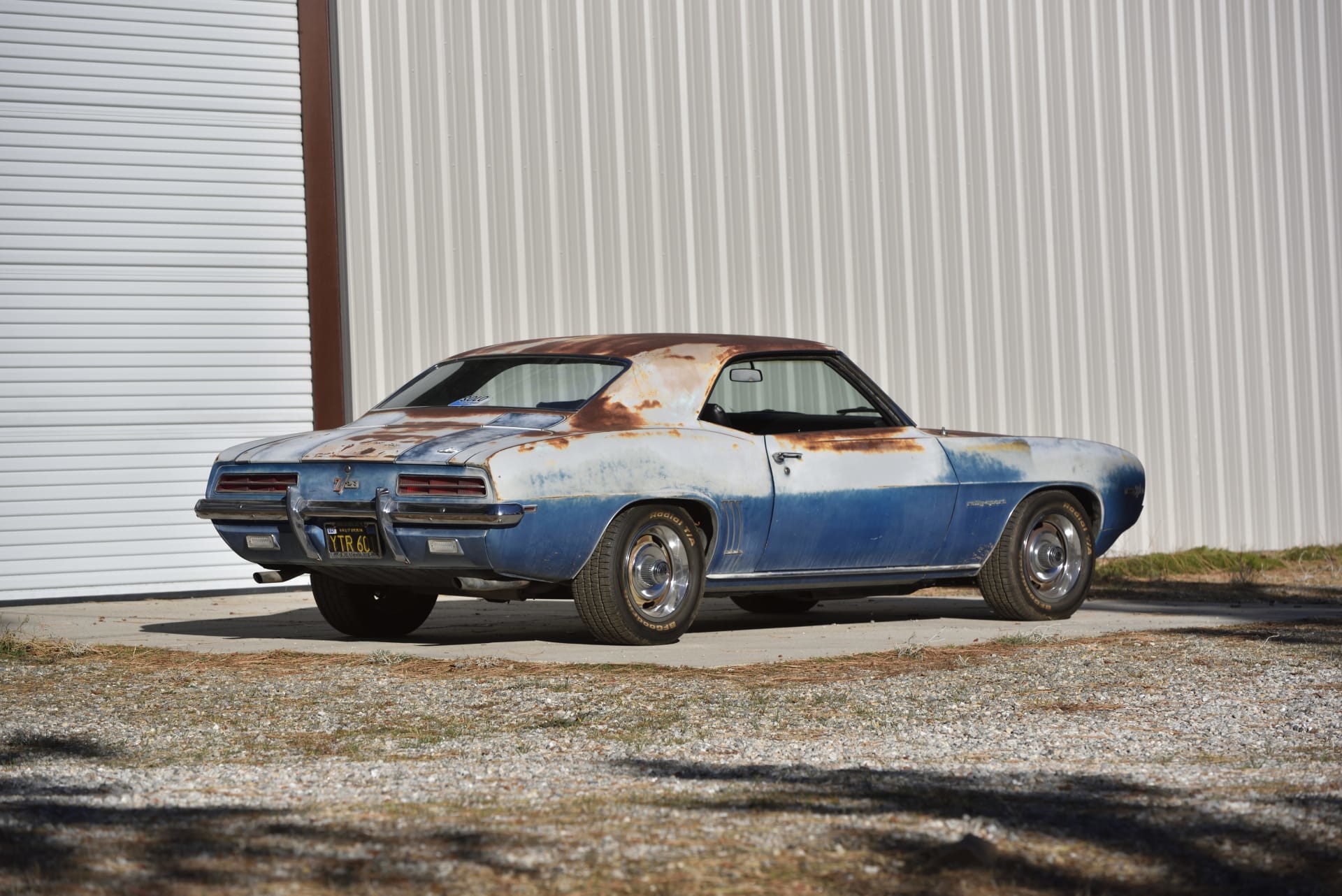 Ржавая Chevrolet Camaro 1969 из коллекции Пола Уокера