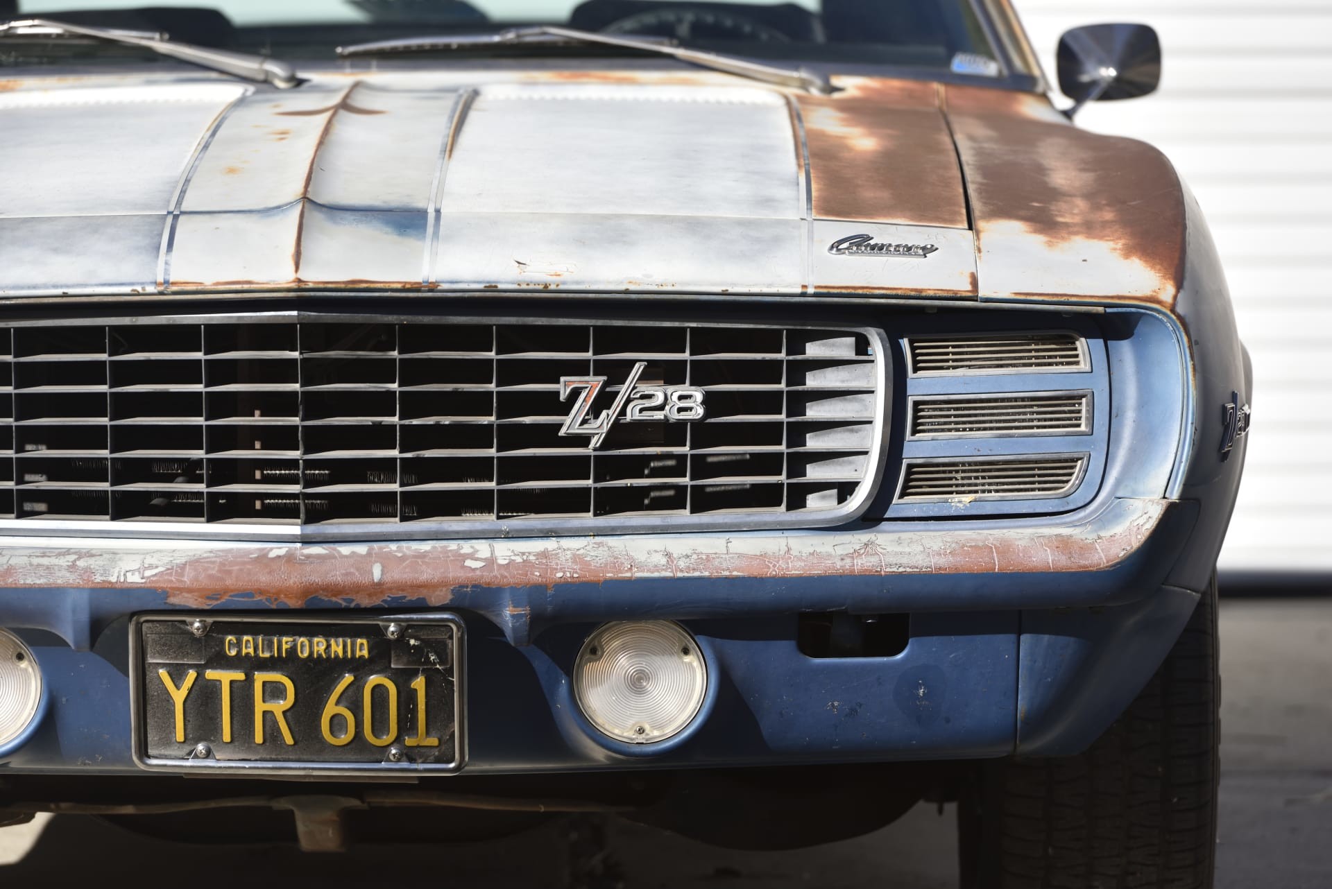 Ржавая Chevrolet Camaro 1969 из коллекции Пола Уокера