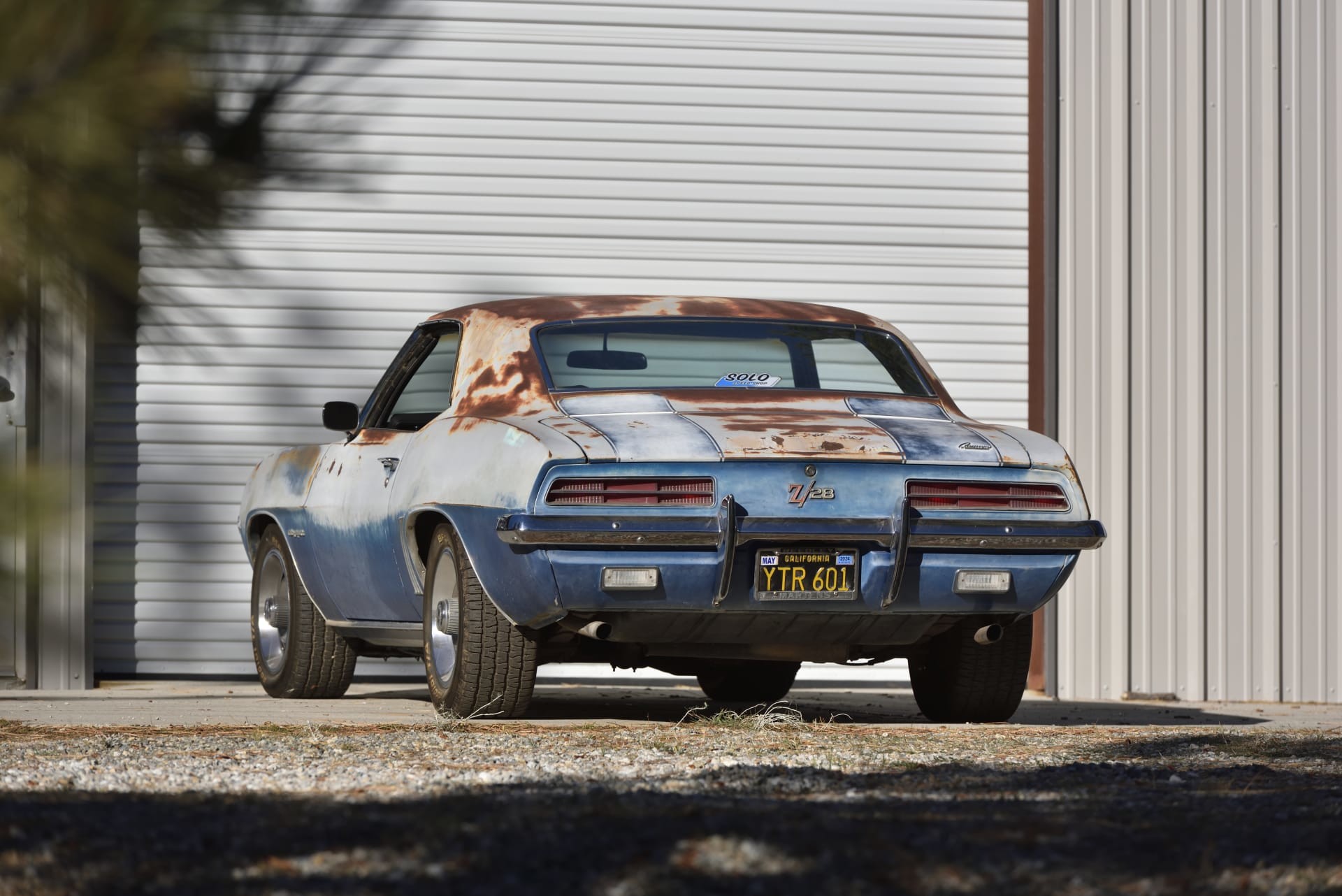 Ржавая Chevrolet Camaro 1969 из коллекции Пола Уокера