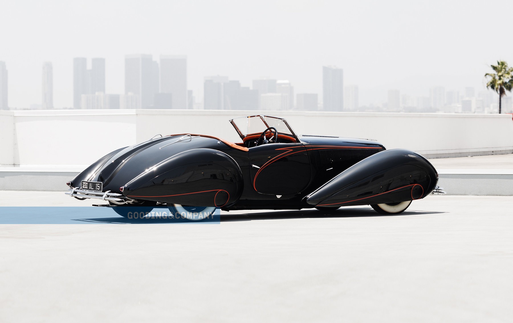 Редчайший 86-летний родстер Delahaye 1938 года