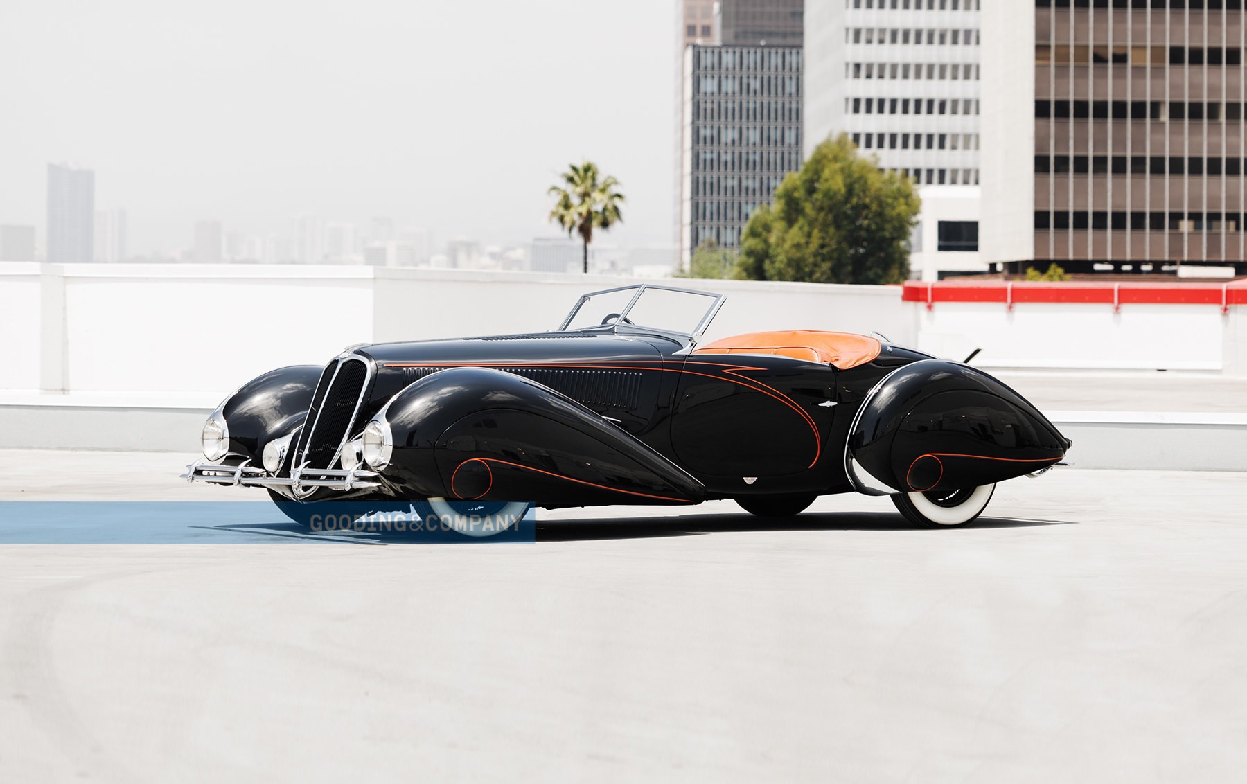 Редчайший 86-летний родстер Delahaye 1938 года