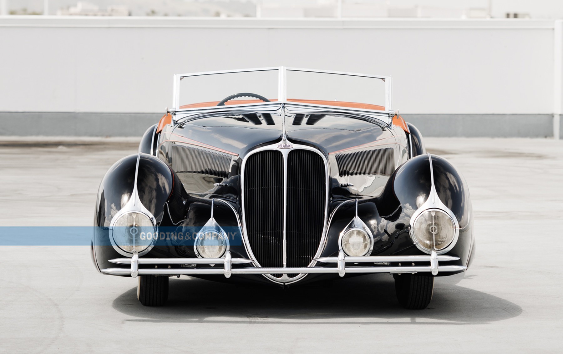Редчайший 86-летний родстер Delahaye 1938 года